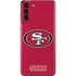 NFL San Francisco 49ers Distressed Galaxy S21 Plus 5G Skin